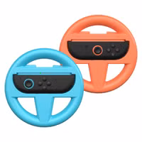 imoshion Joy-Con-Lenkräder Nintendo Switch 2 – Set mit 2 Stück – Blau / Rot