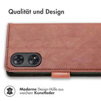imoshion Luxuriöse Klapphülle Oppo Reno 8 T (4G) - Braun