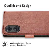 imoshion Luxuriöse Klapphülle für das Oppo Reno 8 T (4G) - Braun