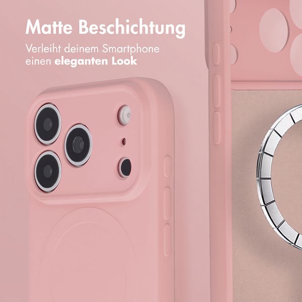 imoshion Color Back Cover mit MagSafe Apple iPhone 18 Pro Max / 17 Pro Max - Hellrosa