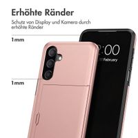 imoshion Backcover mit Kartenfach Samsung Galaxy A18 (4G) - Rose Gold