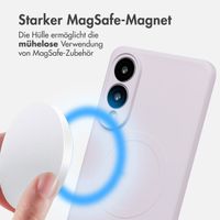 imoshion Color Back Cover mit MagSafe Samsung Galaxy S25 Edge - Violett