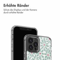 imoshion Design Hülle Apple iPhone 12 (Pro) - Bloom Love Sage Green