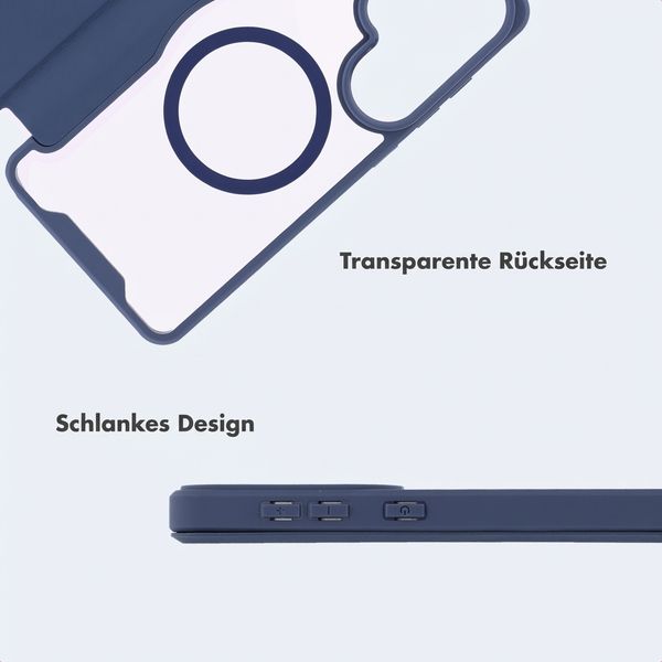 imoshion Transparente Bookcase mit MagSafe Samsung Galaxy S26 Ultra - Blau