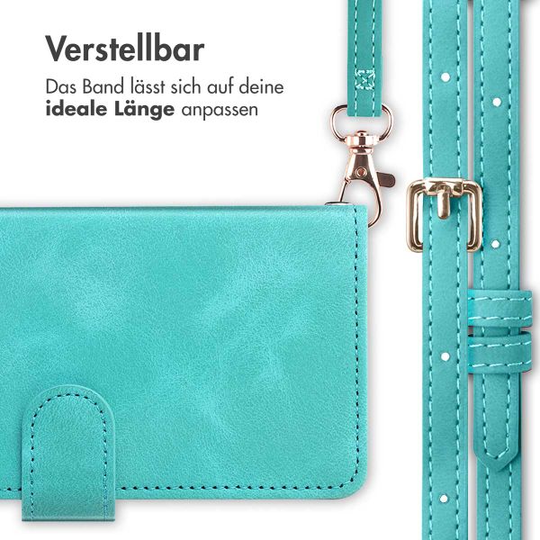 imoshion Klapphülle mit Kordel Samsung Galaxy S23 FE - Türkis