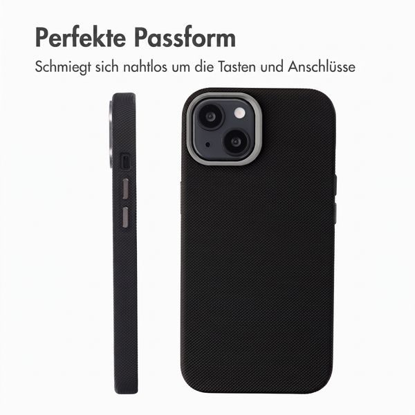 Accezz Mesh Backcover mit MagSafe Apple iPhone 14 / 13 - Schwarz