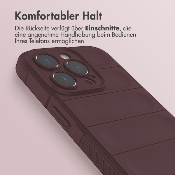 imoshion EasyGrip Back Cover für das iPhone 14 Pro - Aubergine