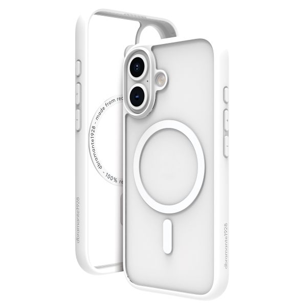 dbramante1928 Grenen Back Cover MagSafe Apple iPhone 16 - White