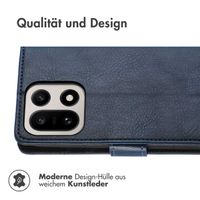 imoshion Luxuriöse Klapphülle OnePlus 15 - Dunkelblau