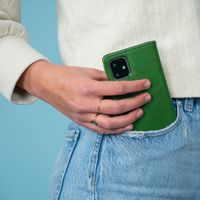 imoshion Luxuriöse Klapphülle Grün OnePlus 8