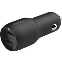 Belkin Boost↑Charge™ ﻿Dual USB KFZ-Ladegerät - 24W - Schwarz