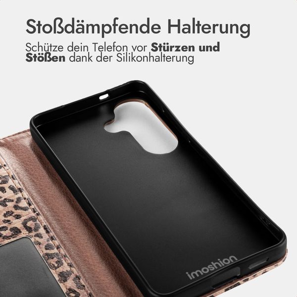 imoshion Design Klapphülle Samsung Galaxy S26 FE - Leopard Mood