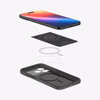 Spigen Thin Fit Backcover mit MagSafe Apple iPhone 17 Pro - Gunmetal