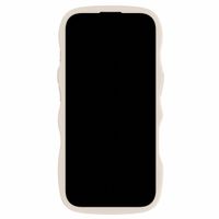 Holdit Wavy Case Apple iPhone 16 Pro - Transparent / Light Beige