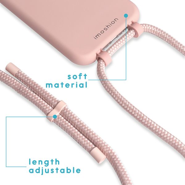 imoshion Color Backcover mit abtrennbarem Band Apple iPhone X / Xs - Rosa