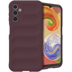 imoshion EasyGrip Back Cover für das Samsung Galaxy A14 (5G/4G) - Aubergine