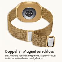 imoshion Mailändische Magnetarmband für Samsung Galaxy Watch 9 (40/44mm) / Watch 8 (40/44mm) / Classic (46mm) - Gold