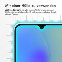 Accezz Screen Protector aus gehärtetem Glas für das Samsung Galaxy A05s - Transparent