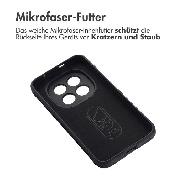 imoshion EasyGrip Backcover Xiaomi Redmi Note 15 Pro Plus (5G) - Schwarz