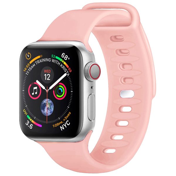 imoshion Silikonband für das Apple Watch Series 1-9 / SE - 38/40/41 mm / Series 10 - 42 mm - Rosa