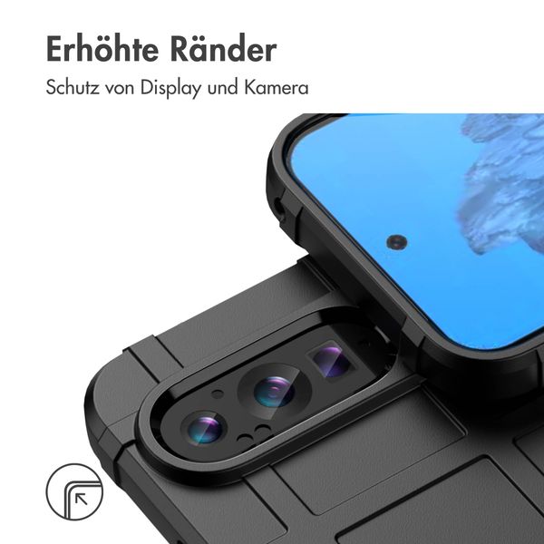 imoshion Rugged Shield Backcover für das Google Pixel 9 / 9 Pro - Schwarz