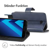 imoshion Luxuriöse Klapphülle Samsung Galaxy A5 (2017) - Dunkelblau
