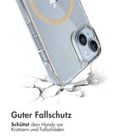 imoshion Klare Glitter Backcover mit MagSafe Apple iPhone 14 - Gold
