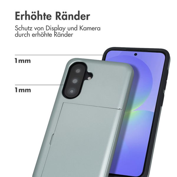 imoshion Backcover mit Kartenfach Samsung Galaxy A37 (5G) - Grün
