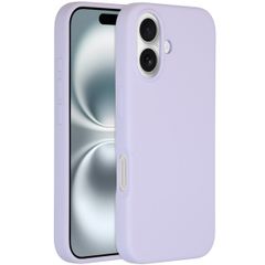 Accezz Liquid Silikoncase mit MagSafe Apple iPhone 16 - Violett