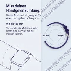 imoshion Silikon-Sportarmband für Samsung Galaxy Watch 7 (40/44mm) - Black / Grey