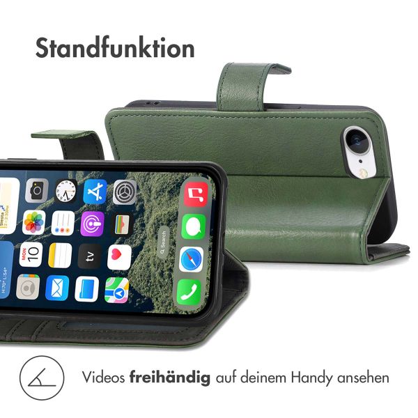 imoshion Luxuriöse Klapphülle Apple iPhone 16e - Grün