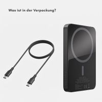 Selencia Vivid Powerbank 5.000 mAh - MagSafe und Qi - Black / Rebel Crush