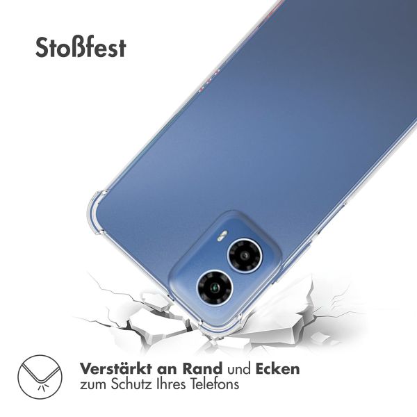 imoshion Shockproof Case für das Motorola Moto G34 - Transparent