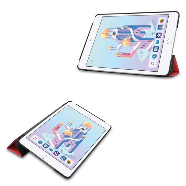 imoshion Trifold Klapphülle iPad Mini 5 (2019) / Mini 4 (2015) - Rot