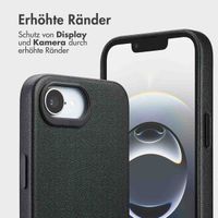 Accezz 2-in-1 Klapphülle aus Leder mit MagSafe Apple iPhone 16e - Onyx Black