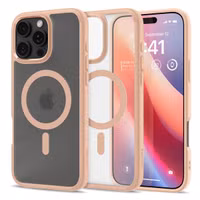Spigen Ultra Hybrid Backcover MagSafe Apple iPhone 16 Pro - Rosa