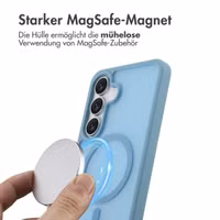 imoshion Color Guard Back Cover mit MagSafe Samsung Galaxy S25 FE - Hellblau