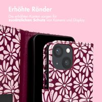 imoshion Design Klapphülle Apple iPhone 13 - Bloom Love Blush
