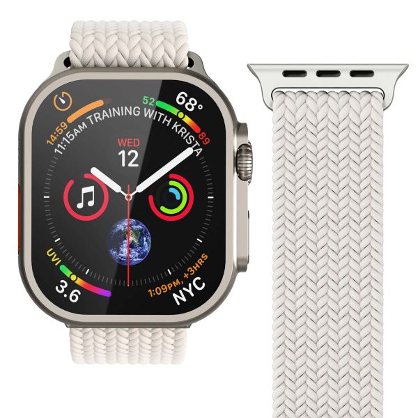 Vonmählen Woven Loop Armband für deine Apple Watch | 44/45/46/49 mm - Cream