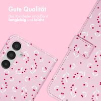 imoshion Design Klapphülle Samsung Galaxy A35 - Blush Berries