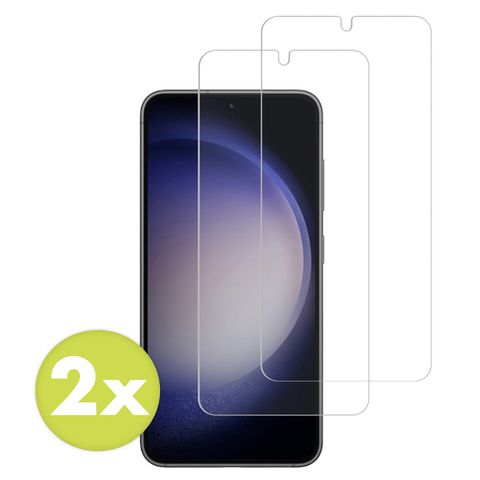 Accezz Displayschutz 2er-pack aus gehärtetem Glas Samsung Galaxy S22 / S23