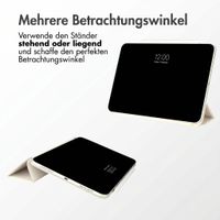imoshion Magnetic Klapphülle Apple iPad 11 (2025) 11 Zoll A16 / iPad 10 (2022) 10.9 Zoll - Beige