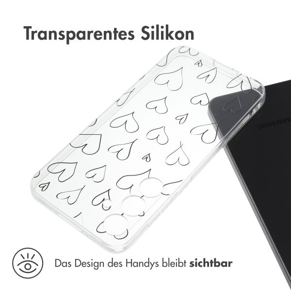 imoshion Design Hülle für das Samsung Galaxy S24 Plus - Hearts