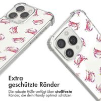 imoshion Design Hülle mit Band Apple iPhone 15 Pro Max - Crab Watercolor