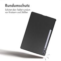 imoshion Trifold Klapphülle Samsung Galaxy Tab S10 Ultra / Tab S9 Ultra - Schwarz