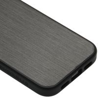 RhinoShield SolidSuit Backcover iPhone 12 Mini - Brushed Steel