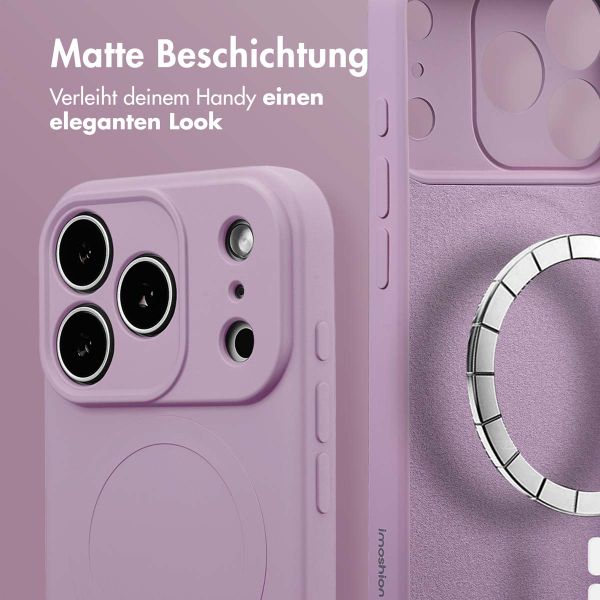 imoshion Color Back Cover mit MagSafe Apple iPhone 17 Pro - Violett