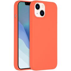 Accezz Liquid Silikoncase mit MagSafe Apple iPhone 14 / 13 - Nectarine