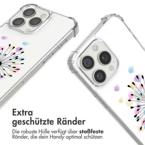imoshion Design Hülle mit Band Apple iPhone 15 Pro Max - Sandstone Dandelion