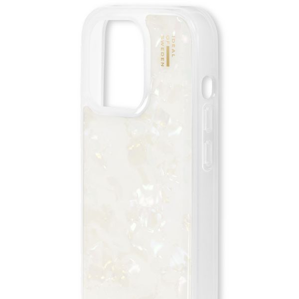 iDeal of Sweden Pearlized Case Apple iPhone 15 Pro - Weiß